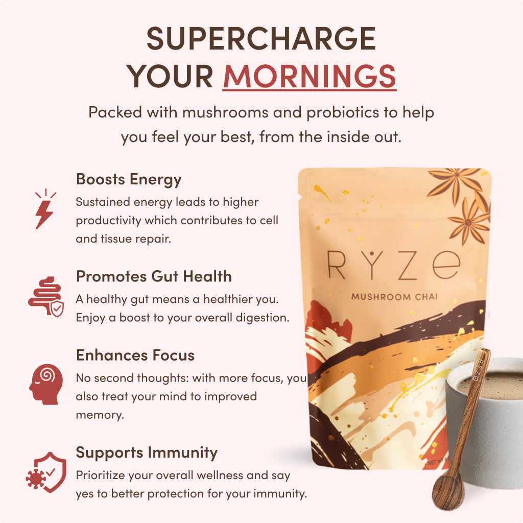 Mushroom Chai Starter Bag K6 rn