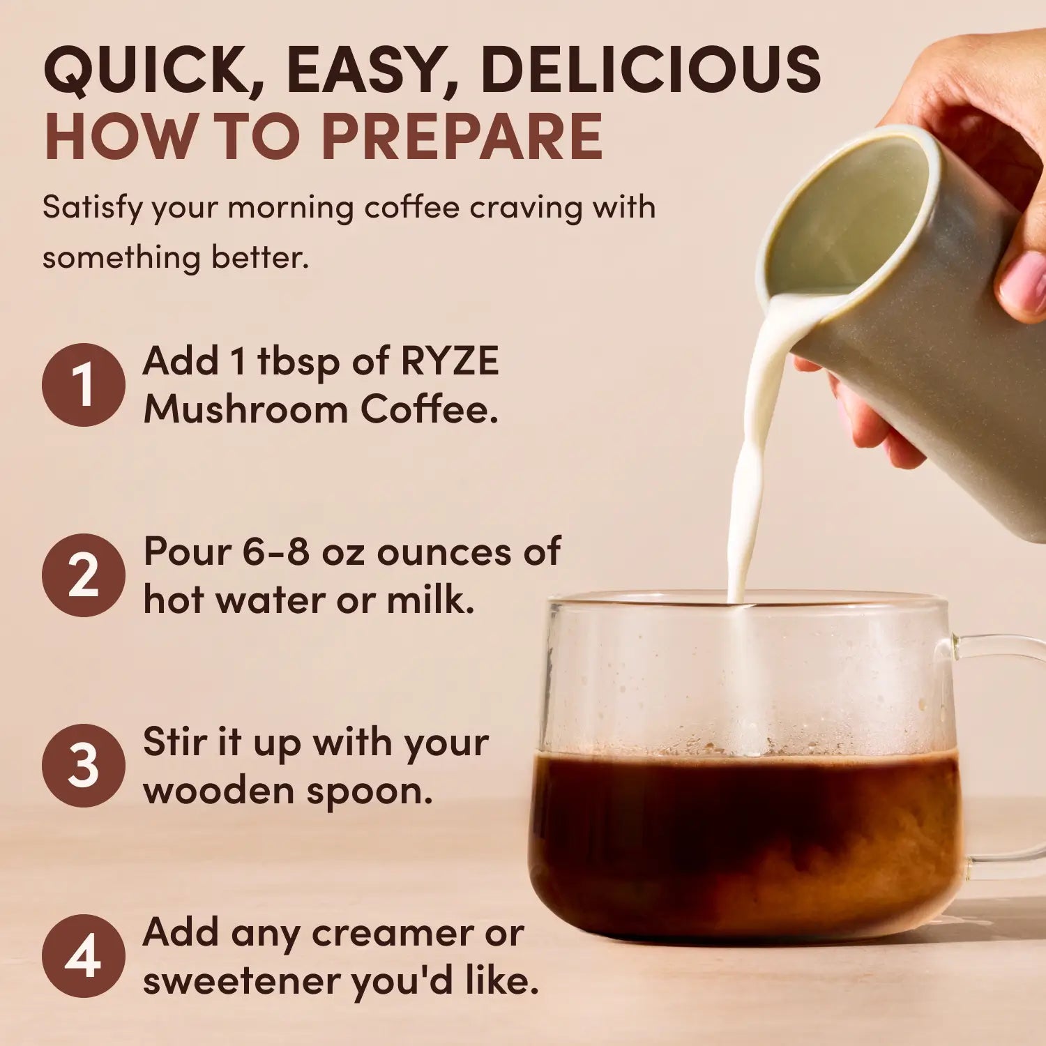 Mushroom Coffee Dark Roast (30 Servings) U2 RU