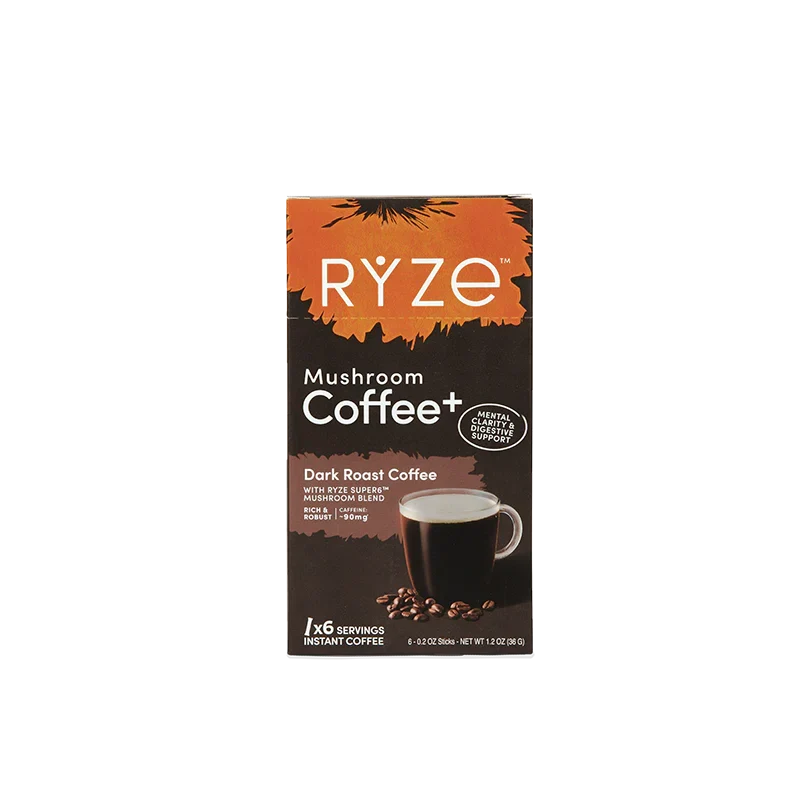 Dark Roast Mushroom Coffee Carton K9 ZJ
