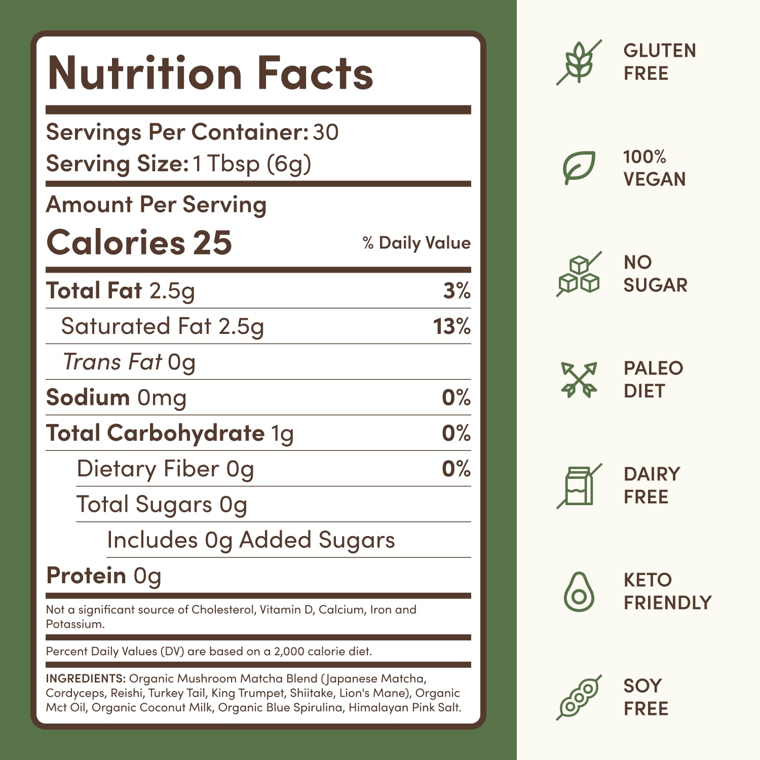 Mushroom Matcha Starter Kit (60 Servings) C2 RO
